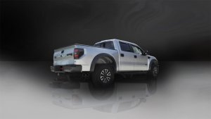 Ford F-150 Raptor Performance Exhaust - CORSA Performance - Sport Cat-Back + Single Side Exit - Polished - `11-`14